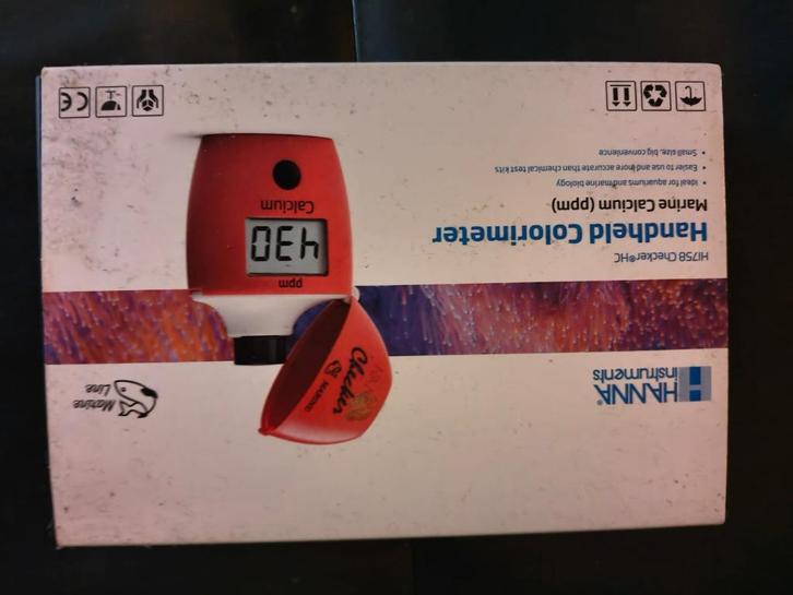 Hanna Checker pocket fotometer Calcium, Dieren en Toebehoren, Vissen | Aquaria en Toebehoren, Zo goed als nieuw, Ophalen