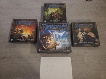 Descent: Journeys in the Dark (2nd Edition) Bundel [Sleeved] beschikbaar voor biedingen