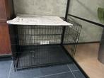 Te koop hondenbench zwart  105 x  70 x 78, Ophalen of Verzenden, Zo goed als nieuw