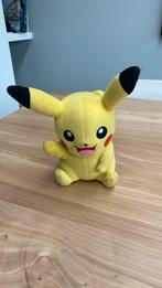 Zwaaiende Pikachu-Pokémon-Tomy- pluche- knuffel, Gebruikt, Ophalen of Verzenden