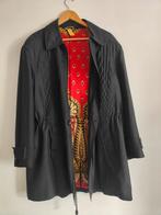 Zilli paris coat jas tussenjas trenchcoat italiaans design, Maat 48/50 (M), Zwart, Ophalen of Verzenden, Zo goed als nieuw