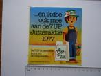 sticker SEVEN UP 1977 Jutter strand zee 7up fris drank 7 up, Verzenden