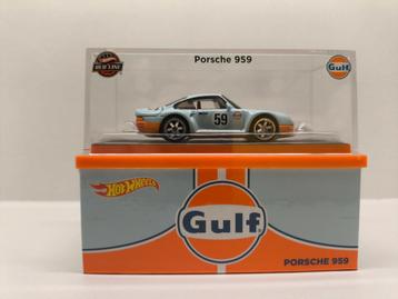 Hot Wheels RLC Porsche 959 Gulf | 1:64
 beschikbaar voor biedingen