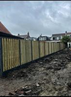 Hout beton schutting vanaf €110,- per meter incl plaatsen!, Ophalen, 1 tot 2 meter, 6 meter of meer, Nieuw