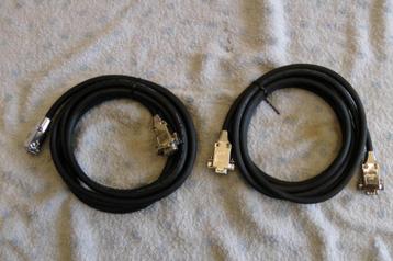 VGA Kabels zwart 2-stuks (Lengte 3 meter) beschikbaar voor biedingen