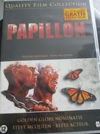 Papillon dvd Steve McQueen Dustin Hoffman, Ophalen of Verzenden, Vanaf 12 jaar, Drama