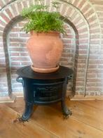 Gietijzer potkackeltje, Huis en Inrichting, Kachels, Ophalen, Gebruikt, Hout, Houtkachel