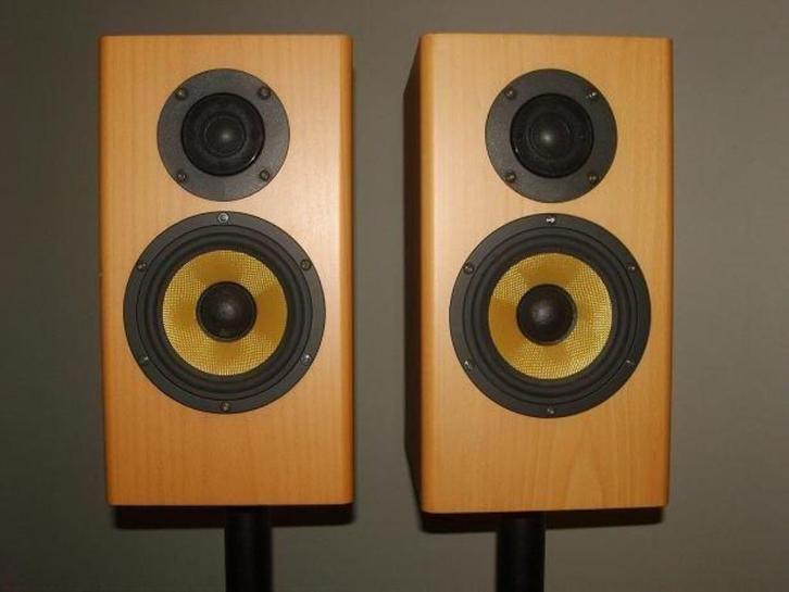 Sony SS-B2ED Kevlar Boekenplank Luidsprekers, Audio, Tv en Foto, Luidsprekers, Gebruikt, Front, Rear of Stereo speakers, 60 tot 120 watt