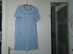 nachthemd mt xl lichtblauw met hardblauw motief, Ophalen of Verzenden, Zo goed als nieuw, Maat 46/48 (XL) of groter
