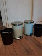 Te koop, 2 ikea kleine prullenbak, Ophalen