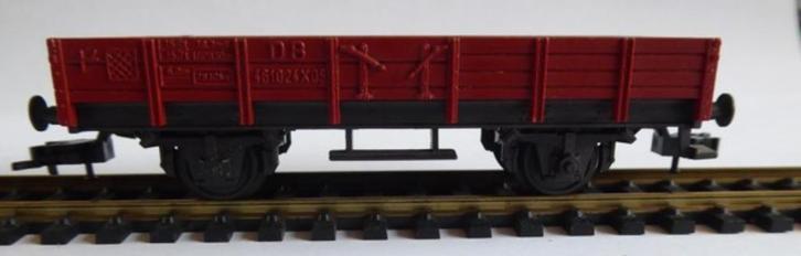 Fleischmann model 5011 - open lage  goederenwagon DB 99 mm, Hobby en Vrije tijd, Modeltreinen | H0, Gebruikt, Wagon, Gelijkstroom