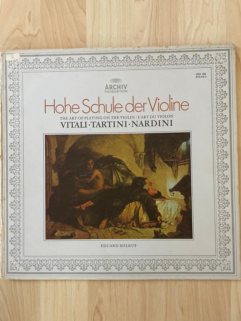 LP met vioolmuziek met werken van Vitali, Tartini en Nardini, Ophalen of Verzenden, 12 inch, Barok, Kamermuziek