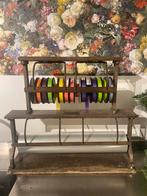 Antiek brocante papierrolhouder, Ophalen