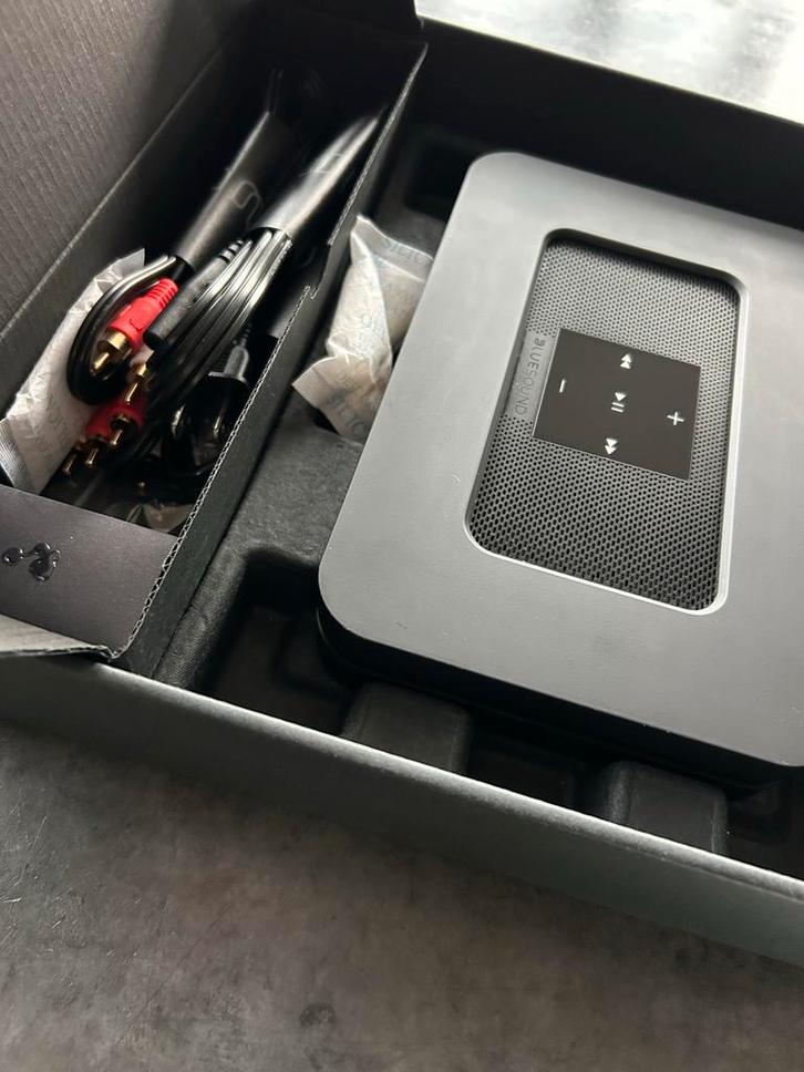 Bluesound Node 2i - Streamer in Topstaat, Audio, Tv en Foto, Mediaspelers, Zo goed als nieuw, Zonder harde schijf, Optische audio