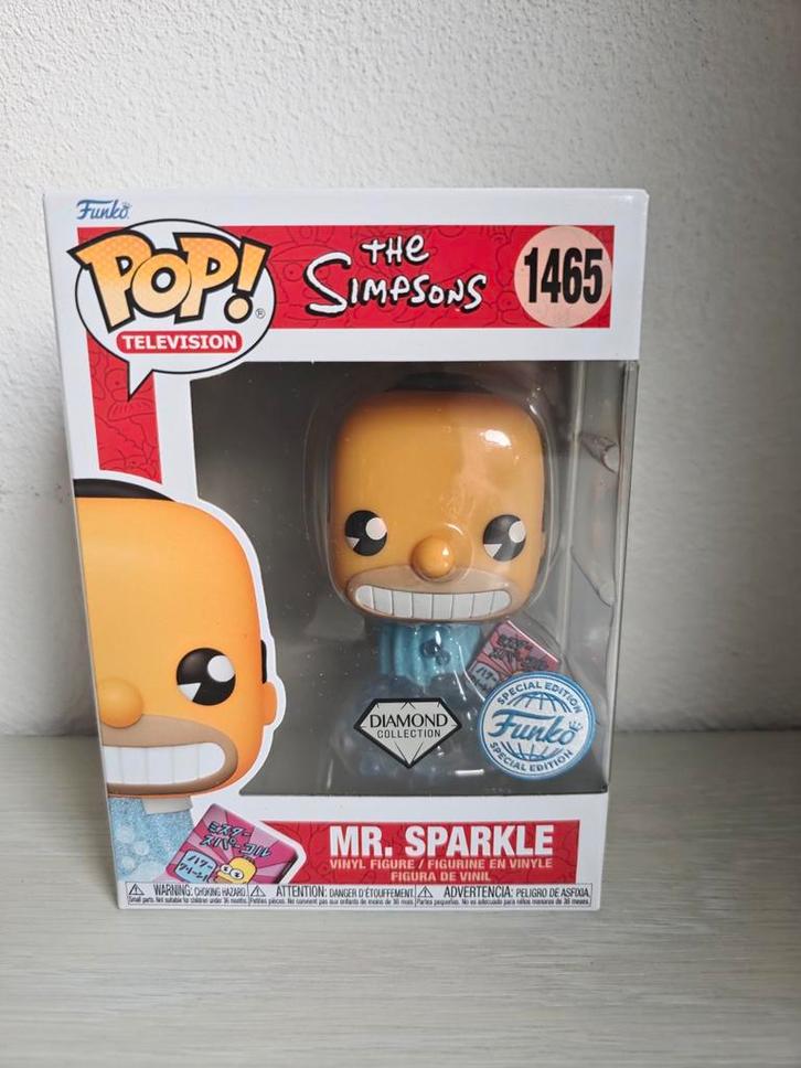 Mr. Sparkle Diamond Exclusive - The Simpsons - 1465, Verzamelen, Poppetjes en Figuurtjes, Nieuw, Ophalen of Verzenden