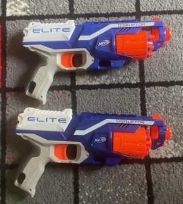 Nerf pistool DISRUPTOR 2x beschikbaar voor biedingen