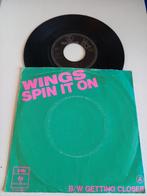 Wings  , single - Spin it on, Pop, Ophalen of Verzenden, Zo goed als nieuw