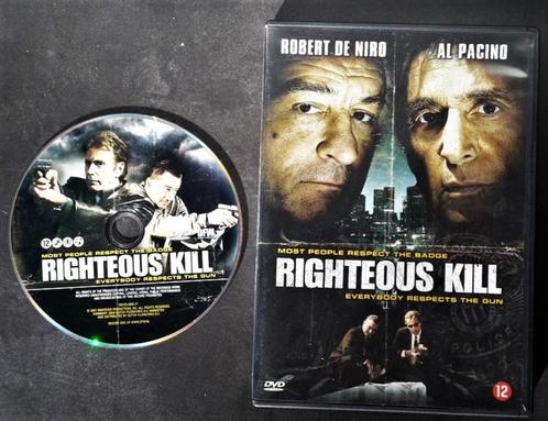 DVD - Righteous Kill - NL ondertiteld - Robert de Niro Film, Cd's en Dvd's, Dvd's | Thrillers en Misdaad, Zo goed als nieuw, Actiethriller