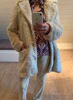 Cotton Club Fake Fur Jas - Maat M - Crème Beige, Ophalen of Verzenden, Zo goed als nieuw, Maat 38/40 (M), Beige