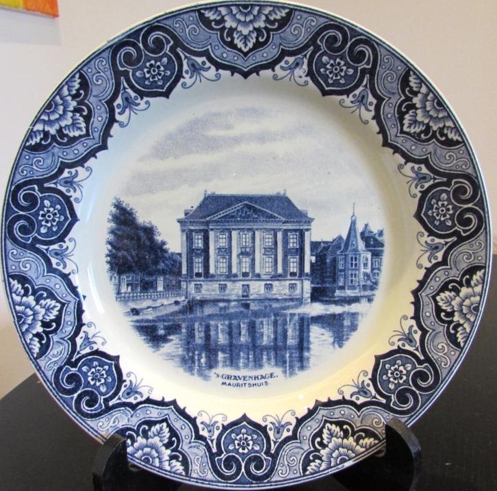 Societé Céramique Maestricht MOOI NEDERLAND BORDEN, Antiek en Kunst, Antiek | Keramiek en Aardewerk, Verzenden