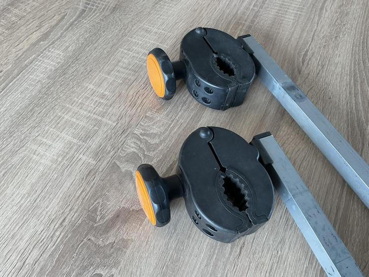 Spinder frameklem - klem frame/ zadel fiets fietsendrager, Auto diversen, Fietsendragers, Zo goed als nieuw, Fietsendrager-accessoire