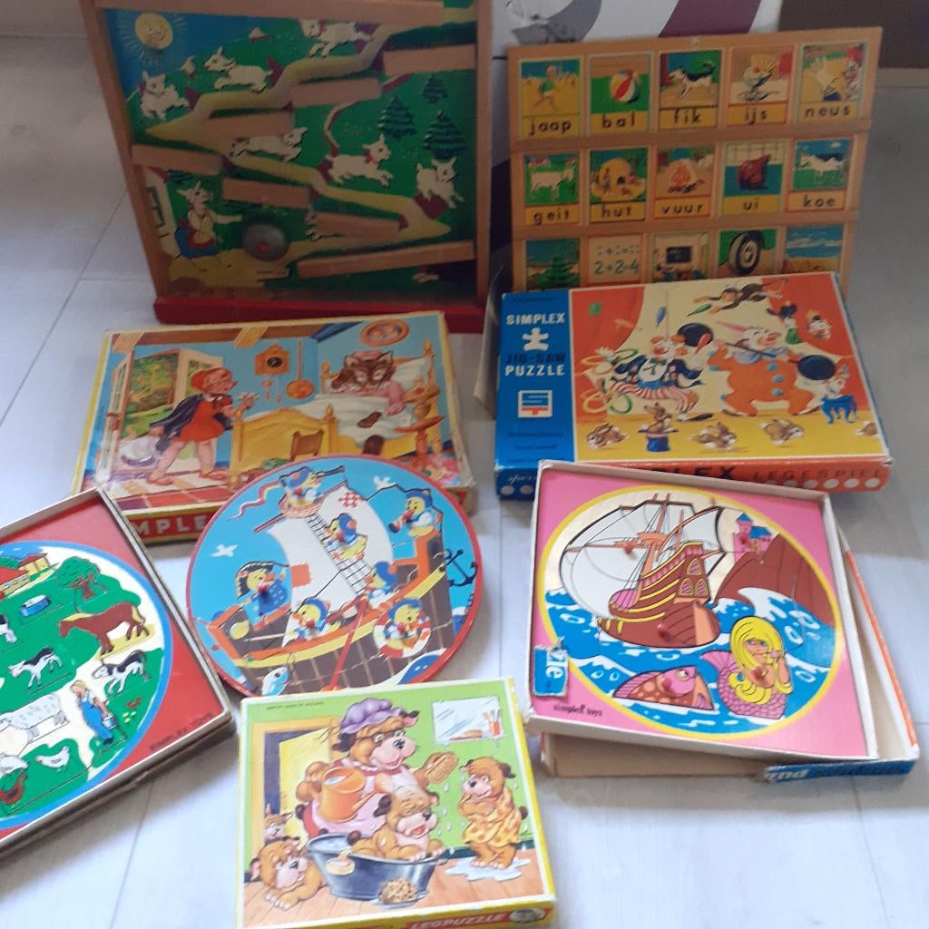 Simplex puzzels, Ophalen of Verzenden, Gebruikt