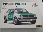 Italeri VW Golf Polizei uitvoering 1/24 bouwdoos, Groter dan 1:32, Nieuw, Ophalen of Verzenden, Italeri