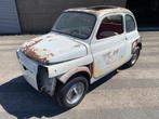Fiat 500 500 R 1966 project, Achterwielaandrijving, Gebruikt, 499 cc, Wit