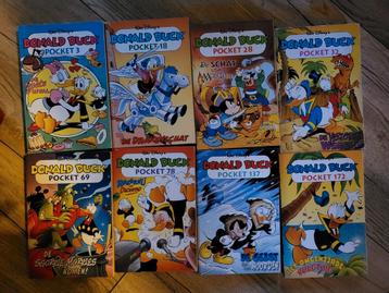 Donald Duck pockets (8) nrs 3, 18, 28, 32, 69, 78, 137, 172 beschikbaar voor biedingen