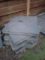 Tegels 50x50x5 grijs gratis, Tuin en Terras, Tegels en Klinkers, Ophalen, Zo goed als nieuw, 10 m² of meer, Beton