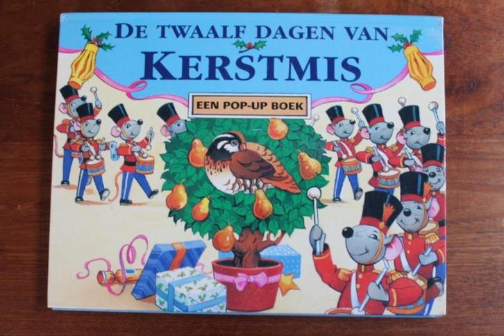 Pop-up boek De Twaalf Dagen van Kerstmis, Boeken, Sprookjes en Fabels, Gelezen, Ophalen of Verzenden