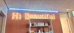 Neon Verlichting 'Hi Beautiful', Ophalen, Gebruikt
