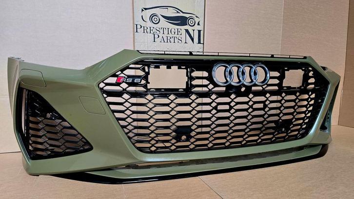 Voorbumper Audi A6 C8 4K RS6 RS 6xPDC KLS ORIGINEEL BUMPER, Auto-onderdelen, Carrosserie en Plaatwerk, Bumper, Audi, Voor, Gebruikt