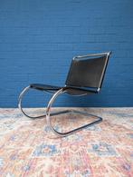 Vintage Mies van der Rohe fauteuil, MR30, Knoll, Ophalen, Gebruikt, 75 tot 100 cm, Metaal