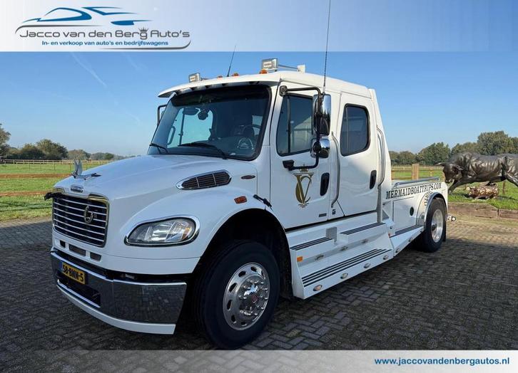 Freightliner M2 106 SportChassis I Haakarm, Auto's, Vrachtwagens, Bedrijf, Te koop, Achteruitrijcamera, Boordcomputer, Centrale vergrendeling