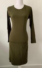Leger groene stretch MAXI jurk maat XL, als NIEUW!, Verzenden, Maat 46/48 (XL) of groter, Zo goed als nieuw, Knielengte