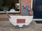 Geboortebord kinderwagen, Kinderen en Baby's, Kraamcadeaus en Geboorteborden, Ophalen, Gebruikt