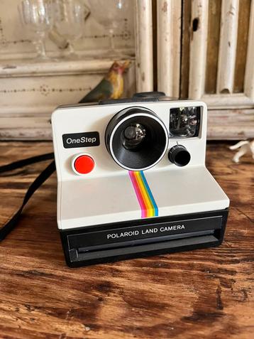 Werkende Polaroid land camera One Step beschikbaar voor biedingen