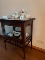 Antiek theemeubel met dienblad, Ophalen