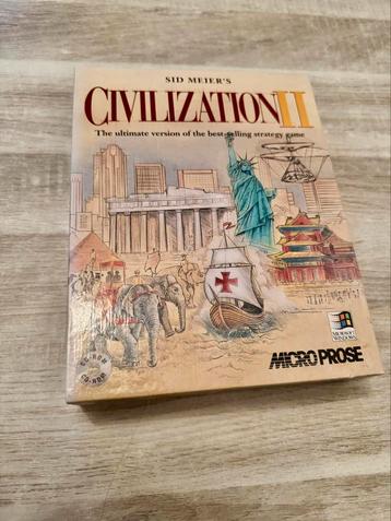 Civilization 2 Big Box Pc Game beschikbaar voor biedingen