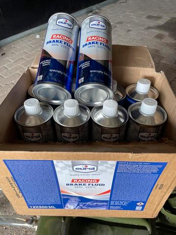 Eurol Racing brake fluid en 75W90 beschikbaar voor biedingen