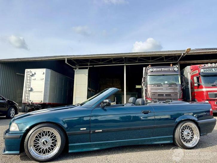 BMW 3 Serie Cabrio 320i 150pk exe M-Sport individual - hardt, Auto diversen, Schadeauto's, BMW, Handgeschakeld, Benzine, Cabriolet