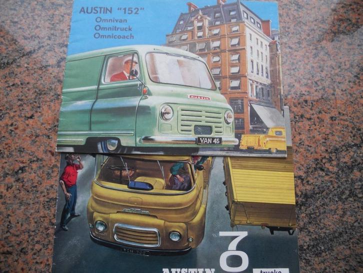 Austin brochures 7, Boeken, Auto's | Folders en Tijdschriften, Gelezen, Overige merken, Ophalen of Verzenden