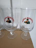 Laatste doos Super mooie grote Bierglazen van Birra moretti, Diversen, Rommelmarktspullen, Ophalen of Verzenden, Nieuw