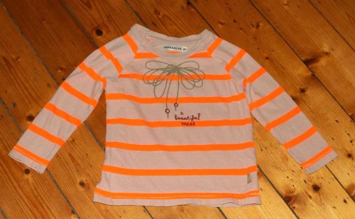 mooie Imps & Elfs longsleeve maat 86, Kinderen en Baby's, Babykleding | Maat 86, Zo goed als nieuw, Meisje, Shirtje of Longsleeve