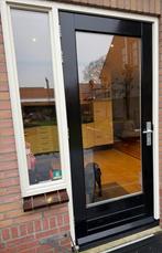 Mooie Achterdeur met Glas, Doe-het-zelf en Verbouw, Deuren en Horren, Ophalen, Gebruikt, 80 tot 100 cm, 200 tot 215 cm