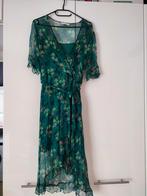 Prachtig groen zijden zomerjurkje van Freebird M, Kleding | Dames, Jurken, Maat 38/40 (M), Ophalen of Verzenden, Zo goed als nieuw