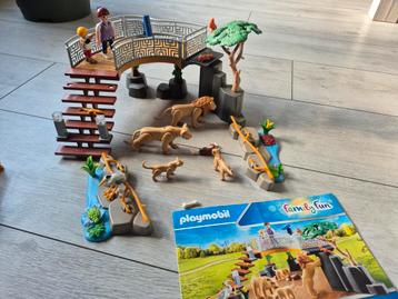 playmobil leeuwenverblijf 70343 ( compleet incl boekje ) beschikbaar voor biedingen