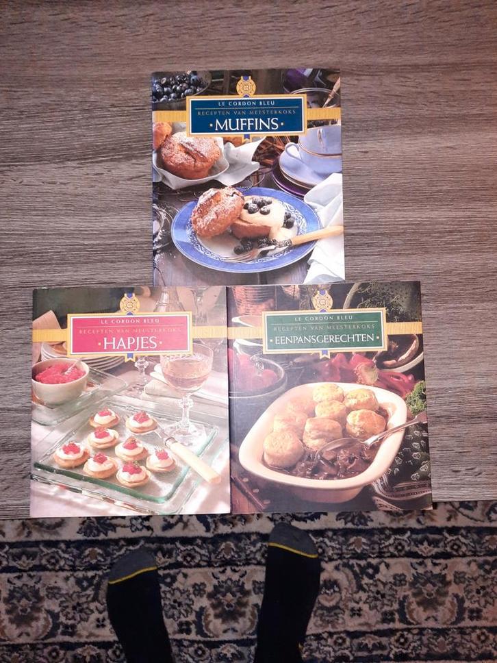 Le Cordon Bleu Kookboeken - Set van 3, Boeken, Kookboeken, Gelezen, Voorgerechten en Soepen, Hoofdgerechten, Tapas, Hapjes en Dim Sum