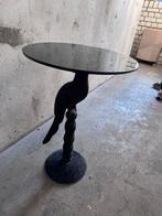 Bijzettafel Karwei - Vogel Design, Minder dan 55 cm, Gebruikt, Rond, Glas